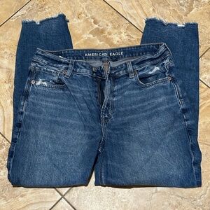 American Eagle Outfitters Blue Straight Leg Jeans